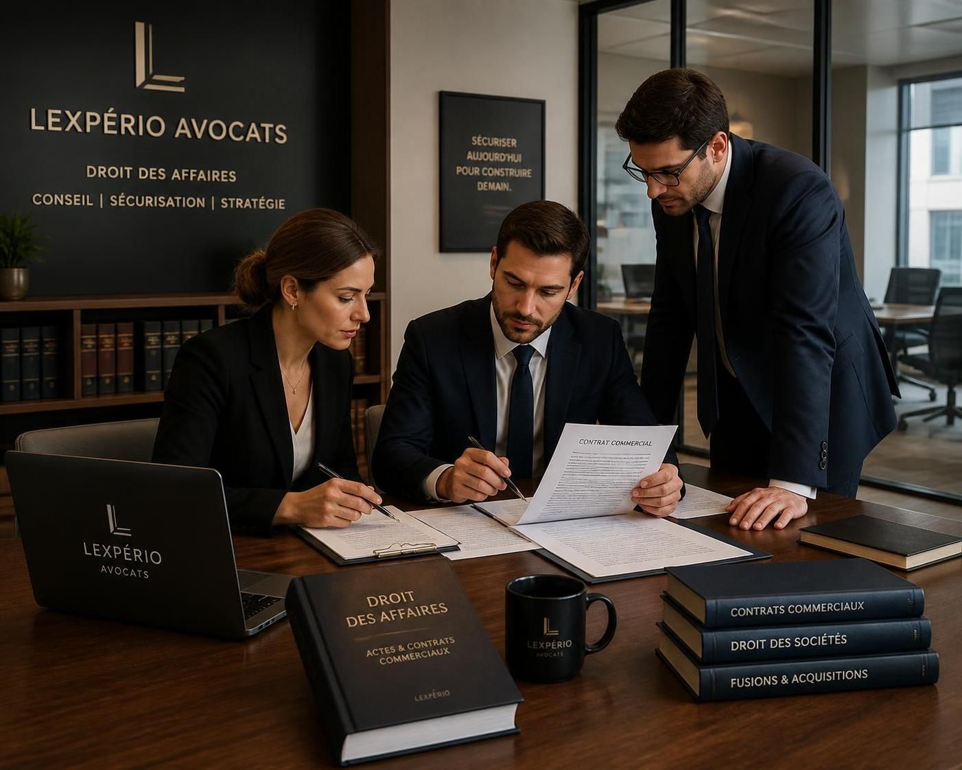 découvrez nos conseils essentiels en droit des affaires pour sécuriser efficacement vos contrats commerciaux avec l'expertise d'un cabinet d'avocats spécialisé.