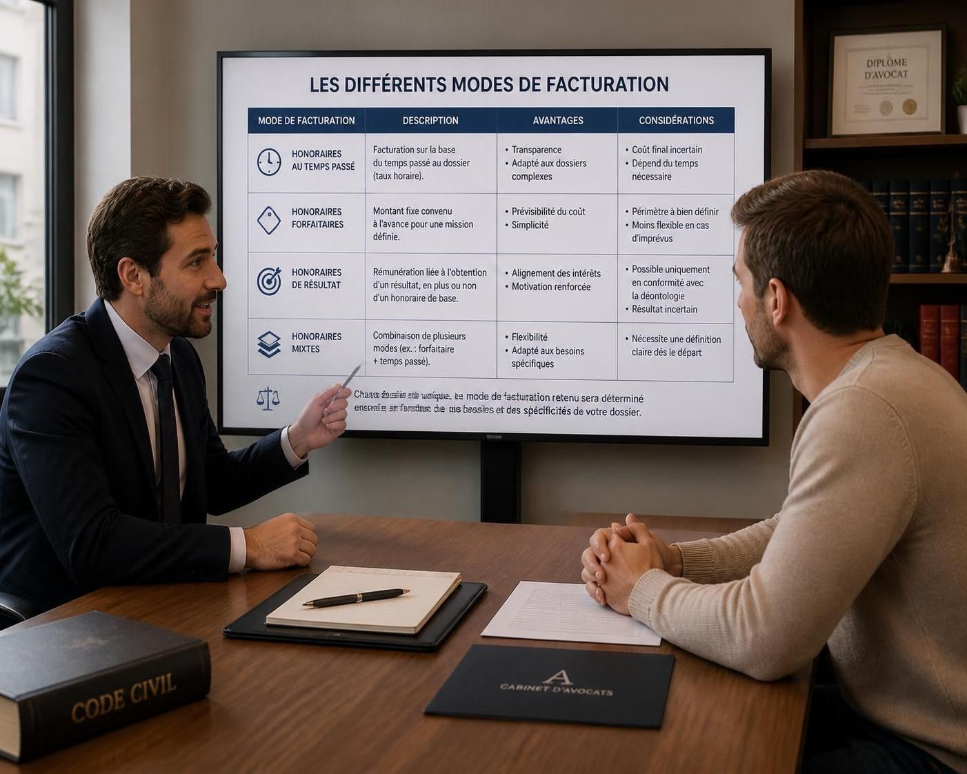 découvrez comment comprendre et négocier efficacement une convention d'honoraires avec votre avocat pour sécuriser vos accords et éviter les surprises.