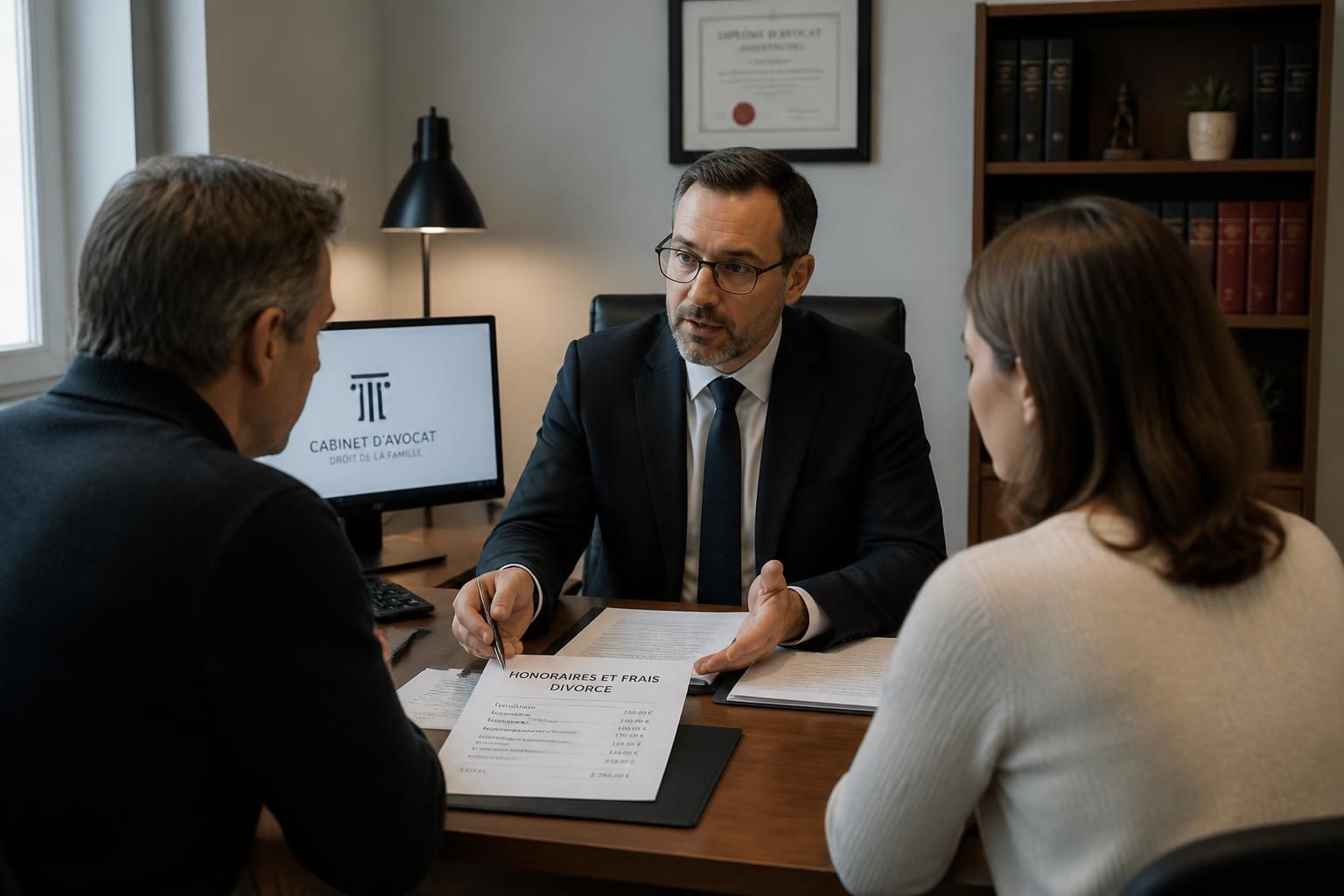 découvrez tout ce qu'il faut savoir sur les honoraires d'avocat pour un divorce, y compris les tarifs, les modalités de paiement et les conseils pour bien gérer vos frais.