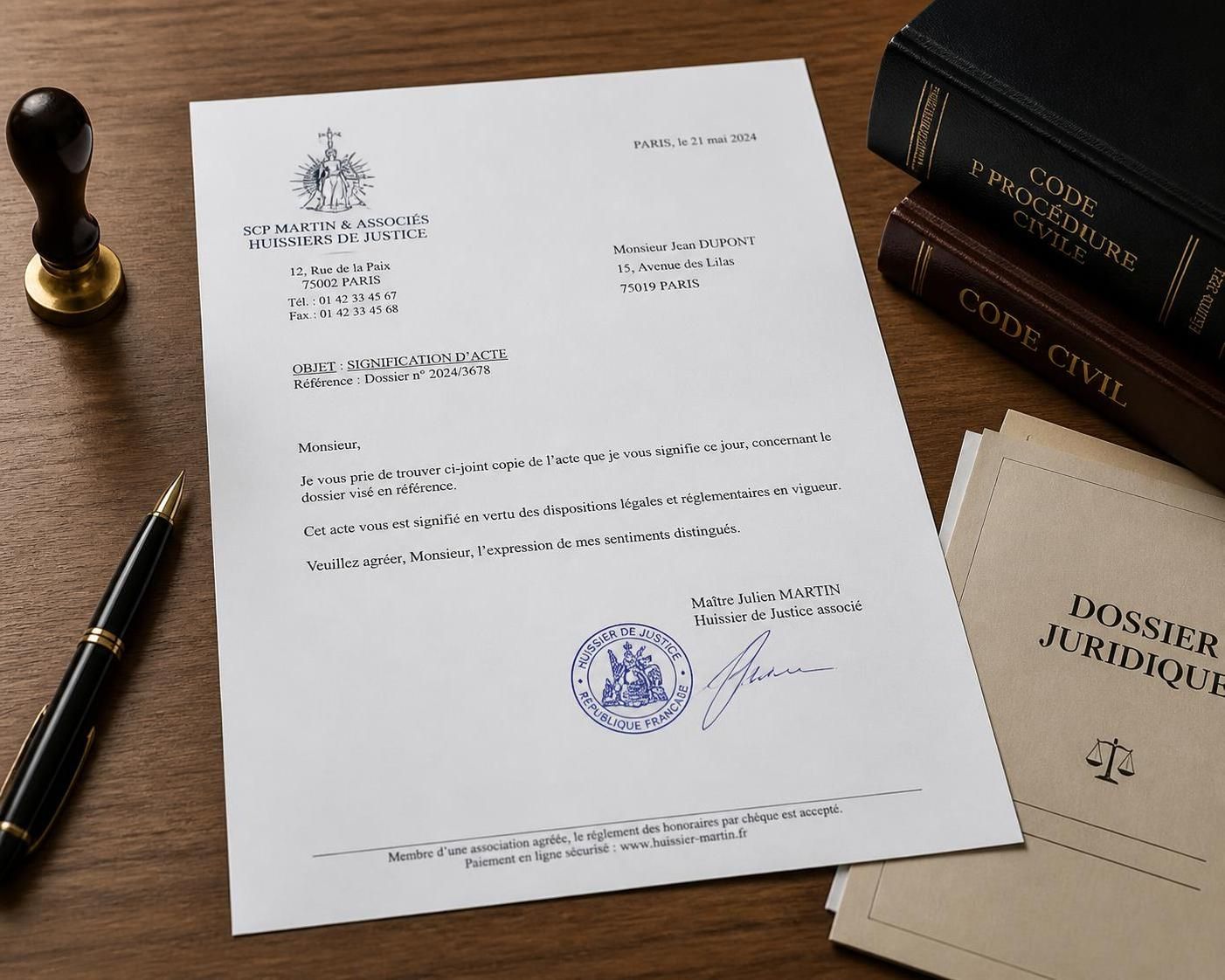 découvrez que faire si vous recevez une lettre d'un huissier de justice et apprenez quels sont vos droits pour mieux gérer cette situation.