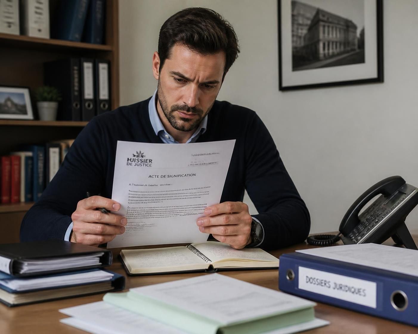 découvrez comment réagir si vous recevez une lettre d'un huissier de justice, quelles démarches effectuer et quels sont vos droits pour protéger vos intérêts.