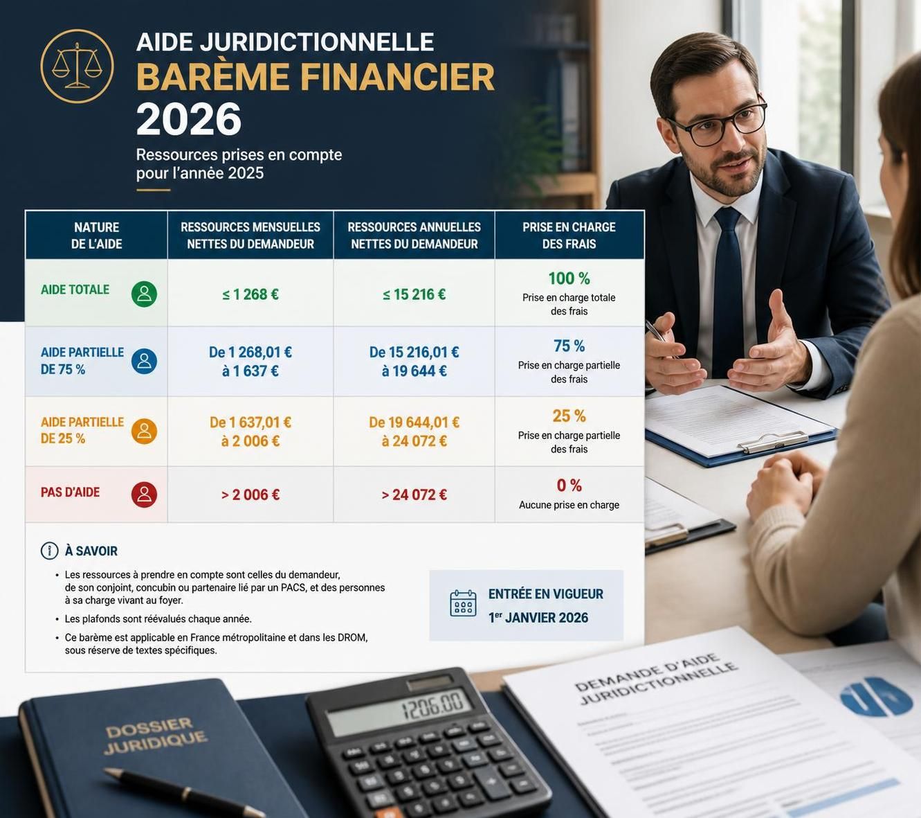découvrez le plafond de l'aide juridictionnelle en 2026 et les conditions pour en bénéficier facilement afin d'accéder à une assistance juridique adaptée.