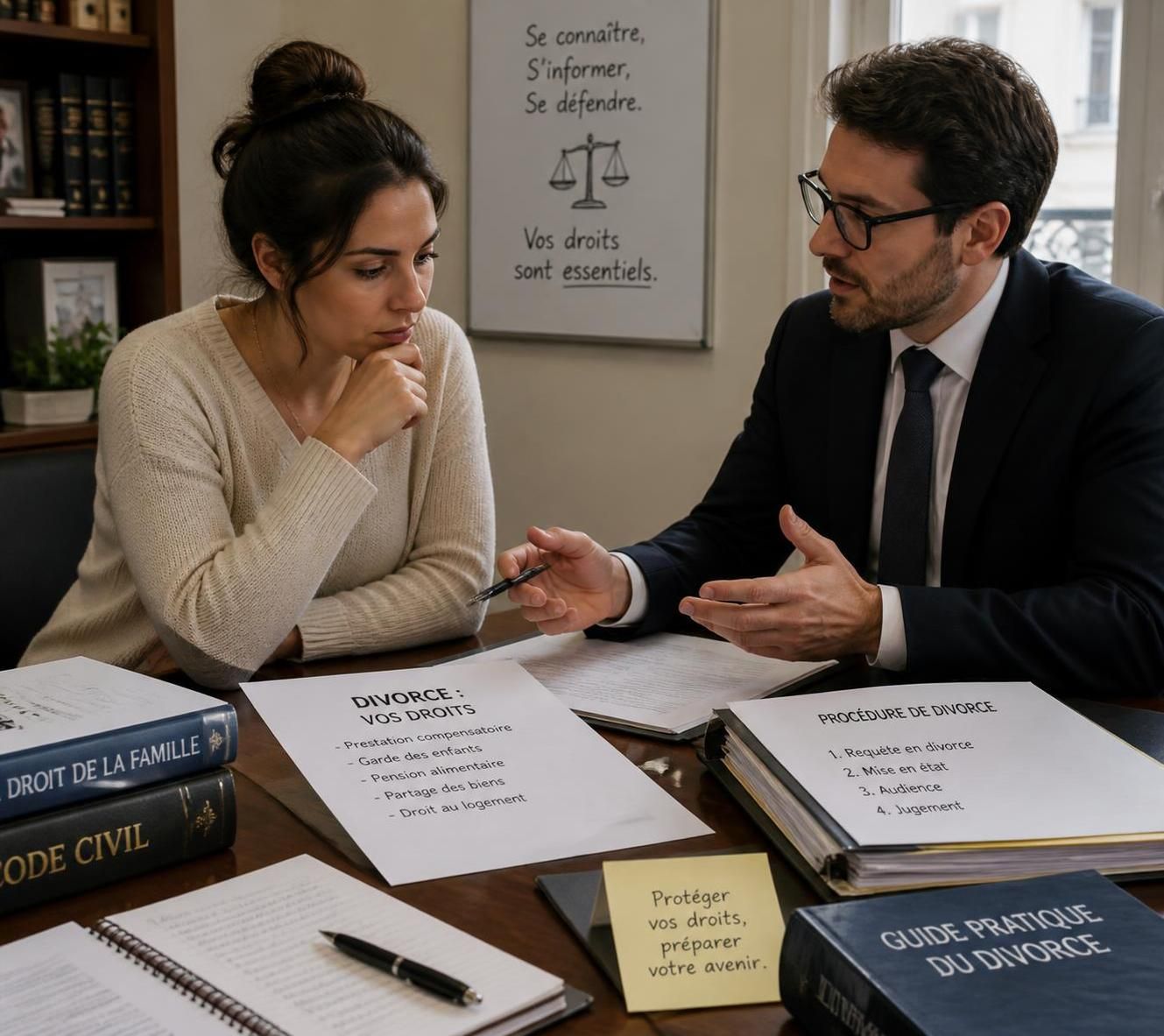 découvrez quels sont les droits d'une femme en cas de divorce et comment les faire valoir efficacement pour protéger ses intérêts.