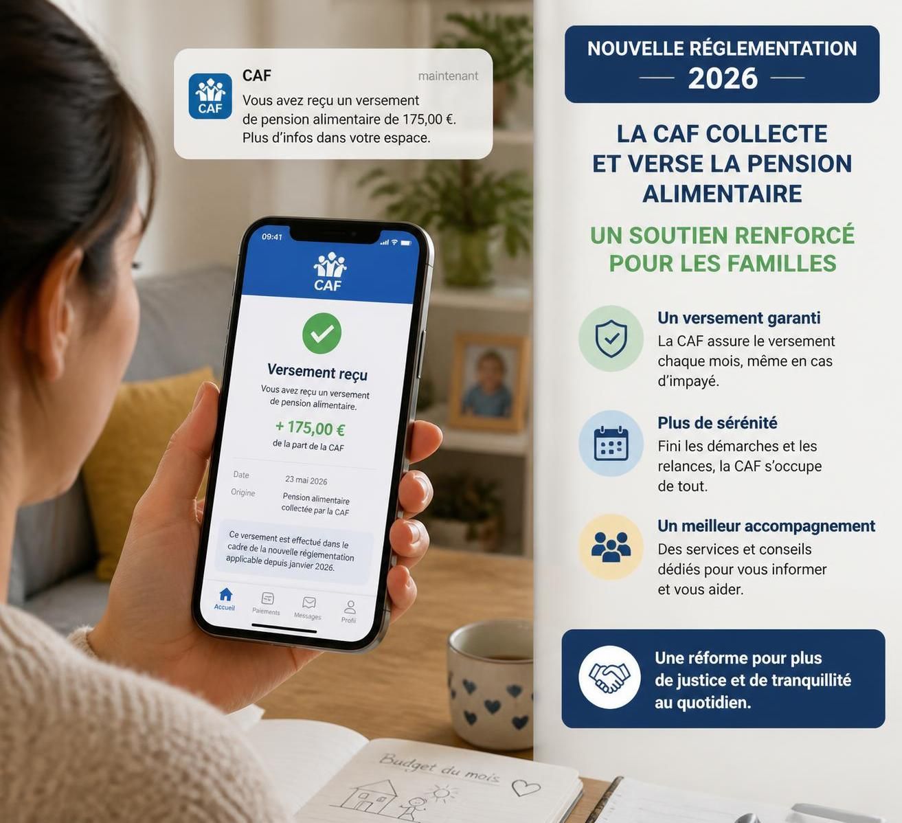 découvrez tout ce qu'il faut savoir sur la nouvelle loi concernant la pension alimentaire caf en 2026 : changements, modalités et impacts pour les familles.